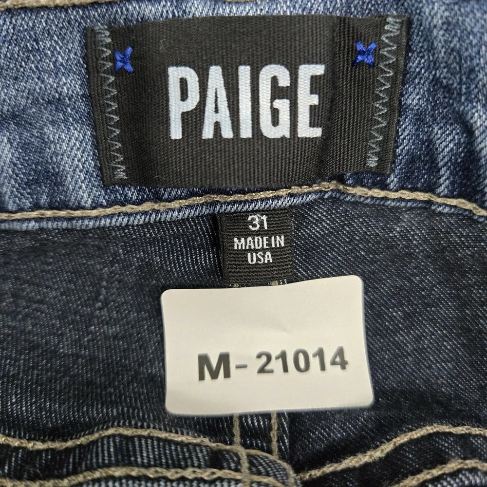 PAIGE Men Jeans‎ 31 Blue Denim Federal Straight 32